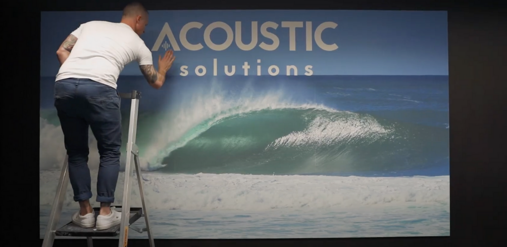 Branded Acoustic Artwork - Peel ‘n’ Stick Tiles
